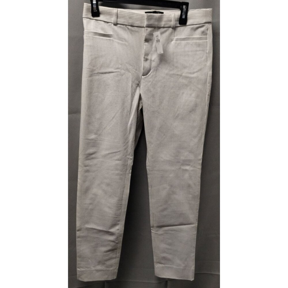 Banana Republic Women's Black/White Pants/Trousers/Slim Size 6 SKU 2580